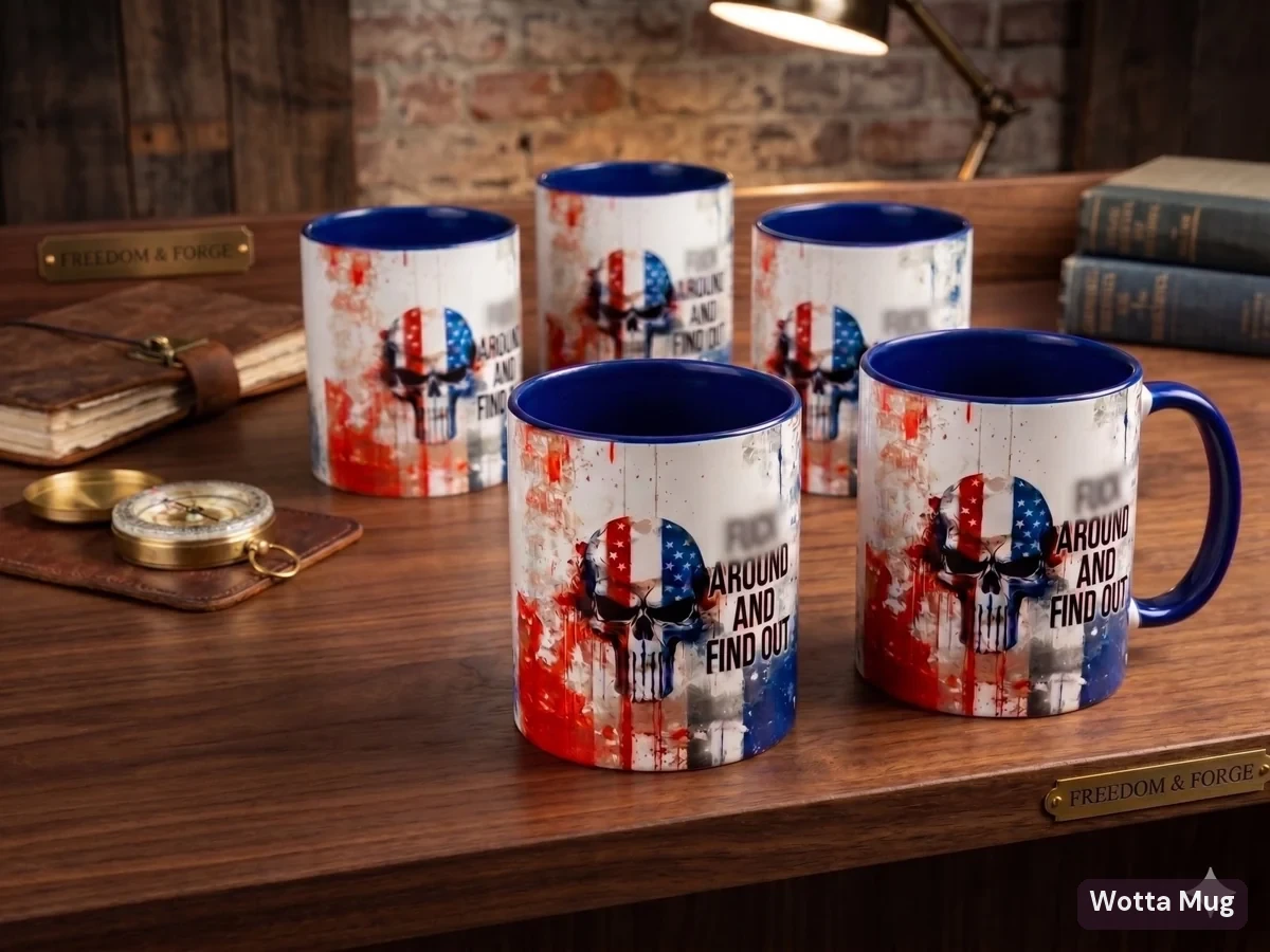 Custom mugs — full-colour sublimation Gold Coast